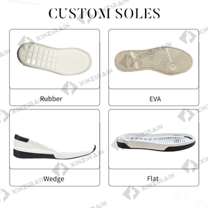 Xinzirain - <span class=keywords><strong>Zapatillas</strong></span> Deportivas Casuales Unisex Personalizadas de Lona, Color Blanco y Negro, con Suela Gruesa, con Cordones, Acolchadas, para Caminar, para Hombre y <span class=keywords><strong>Mujer</strong></span> - Product Image 3