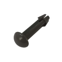 Goupille longue L=30mm, grise (avec attache pour chariot) pour ligne de traitement de volailles et de poulets de chair