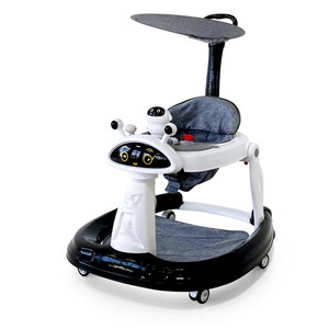 <span class=keywords><strong>LC</strong></span>-BW002 פופולרי חדש דגם שחור ולבן תינוק עגלת pram הליכונים לילדים עגלות 2021 עגלה לתינוק הליכונים - Product Image 6