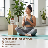Kangherb OEM Poudre de café aux champignons pour améliorer la concentration, café au Ganoderma Lucidum, faible acidité, végétalien, extrait végétal, café instantané