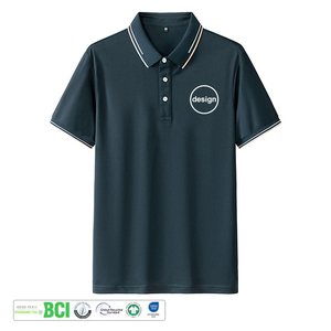 Camiseta de Golf Formal para Hombre, de Lona de 250g, de Secado Rápido, Antiarrugas, con Logotipo Personalizado, al por Mayor, de Alta Calidad OME - Product Image 1