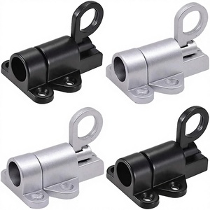 Loquet à ressort moderne personnalisé en aluminium et acier inoxydable pour porte de toilettes, <span class=keywords><strong>fenêtre</strong></span> et porte de patio - Product Image 1