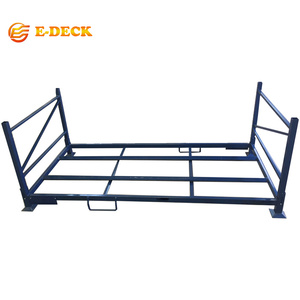 Tùy chỉnh Kho Giải pháp có thể gập lại xếp chồng di động lốp kệ lưu trữ - Product Image 5