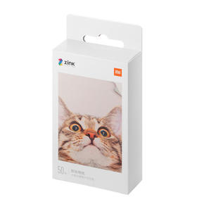Papel Autoadhesivo para Impresora de Bolsillo ZINK, Hojas de Impresión Fotográfica Blancas con Superficie de Perlas para Impresora Fotográfica de Bolsillo Mini de 3 Pulgadas, 50 Unidades - Product Image 1