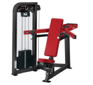 Presse d'épaule d'équipement de gymnastique d'exercice chargée par goupille witn pile de poids lourd - Product Image 1