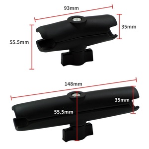 Support de navigation robuste pour <span class=keywords><strong>moto</strong></span> avec bras d'extension, adaptateur de fixation réglable et support stable pour support de téléphone de <span class=keywords><strong>moto</strong></span> - Product Image 2