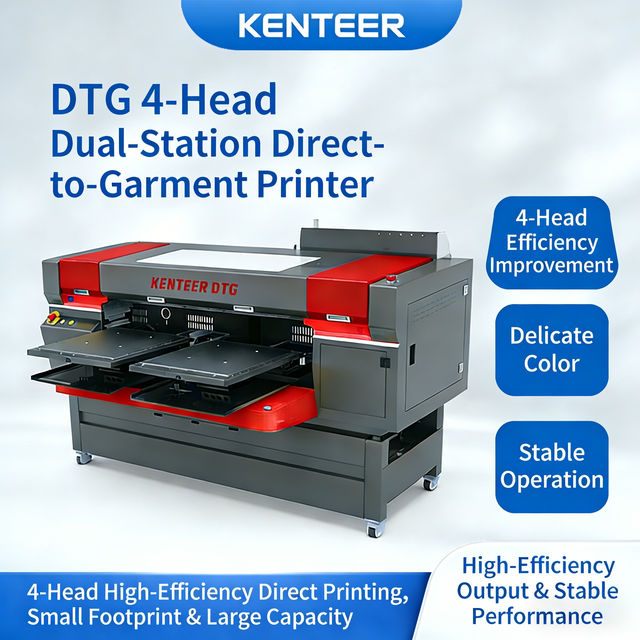 Manufacturer Dtg Tshirt Printer for Small Business Direct to Garment Printer Dtg Digital Printer for Clothing