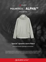 Mountain Series für Winter – Locker sitzende Digitale Outdoor Polartec Alpha Fleecejacke im Paar-Stil mit Kapuze und Thermo-Innenfutter für Sport