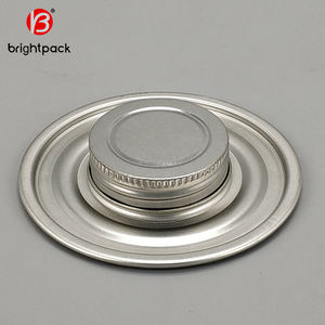 85 مللي متر القطر غطاء معدني مع غطاء المسمار ، المعادن الغراء علب الغراء المعادن علبة من القَصدير الاكسسوارات التجمع أعلى وأسفل غطاء مكون - Product Image 6