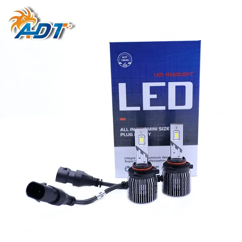 ADT Factory auto led bulbs E9O 5000lm 56w h13 h1 h7 9005 9006 H11 H19 car led light motorcycle bulb h4 led headlight