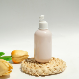 Botella Redonda de Plástico PET de 75 ml con Color Personalizado, Tapa Abatible Blanca, para Set de Botellas de Viaje - Product Image 6