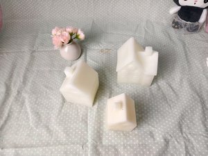 Scandinavian phong cách Mini cabin lâu đài và nhà thờ LED Nến điện tử lãng mạn màu ấm pin Powered bán chạy nhất - Product Image 3