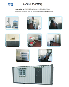 Laboratorio Móvil con <span class=keywords><strong>Instrumentos</strong></span> de Prueba Geotécnica Civil, Contenedor de 20 Pies, Sala Climatizada - Product Image 3