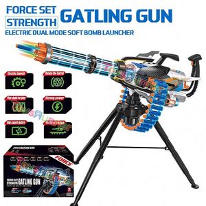 Toysrunner GT1121 Modelo Gatling Gun, Juguete Electrónico de Plástico de Gran Tamaño, Bala Blanda para Protección, Edades 8+ - Product Image 4