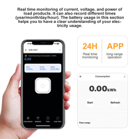 Disjoncteur intelligent WiFi DIY GO Ewelink Mini en plastique 1P+N 63A 110V-220V avec compteur d'énergie et relais temporisé pour la protection de la maison intelligente