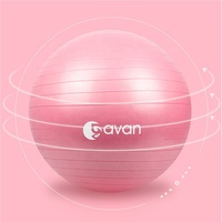 Gode épais de haute qualité balle de yoga balle d'exercice plusieurs tailles logo personnalisé balles de yoga