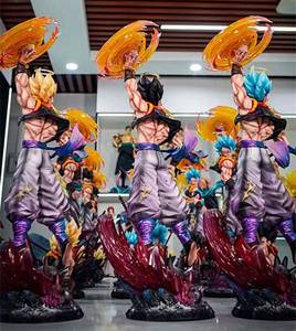 ฟิกเกอร์การ์ตูนขนาดใหญ่ 45 ซม. ดราก้อนบอล โกจิต้า คลาวด์ไรซิ่ง ซูเปอร์ไซย่า วัสดุ PVC ของเล่นสะสม - Product Image 3