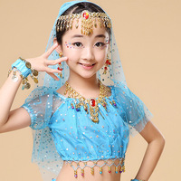 Jh018 Offre Spéciale filles éblouissant Sequin Tutu jupe costumes indien danse du ventre Flamenco robe Costume