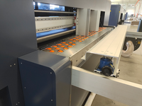 Machine d'impression pour boîtes, imprimante pour carton, machine d'impression pour boîtes en carton ondulé, machine d'impression à passage unique RS2500
