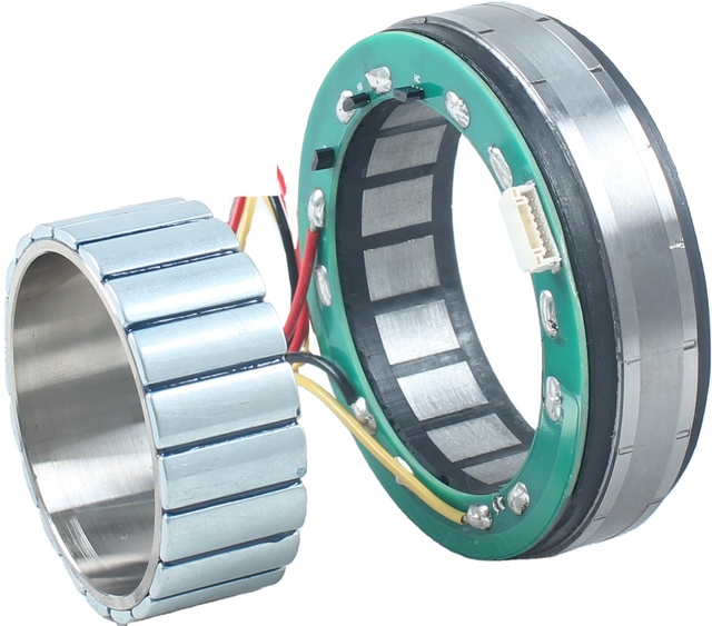 FL85BL13-48V-29400A  Low Noise High Torque RoHS Frameless Motor in Robot
