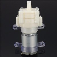 R365 DC pompa air diafragma 12V, pompa Motor mikro pompa air Mini