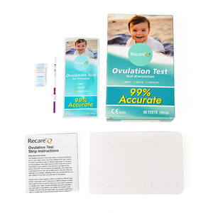 Bandelette de test d'ovulation à l'or colloïdal Recare approuvée CE avec une durée de conservation de 3 ans et un temps de lecture de 3 à 5 minutes - Marque privée prise en charge - Product Image 3