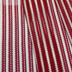 Đánh bại bán màu sắc đẹp Polyester Spandex Hollow Out dệt sợi nhuộm vải ren cho nam giới áo sơ mi - Product Image 4