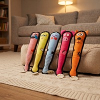 Jouets à mâcher pour chiens en peluche de coton, amusants, interactifs, couineurs, modernes et mignons, de haute qualité, fabriqués en usine