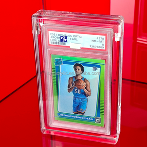 Carte de collection SYP Premium en acrylique PSAed Bumper Topps Now Youngest Goal Scorer Rookie Card Spain, colorée, avec protection UV - Product Image 1