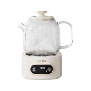 Bouilloire multifonction Midea en verre avec affichage de la température, 1L, pour thé, eau, cuisson à la vapeur, usage domestique et bureau - Product Image 4