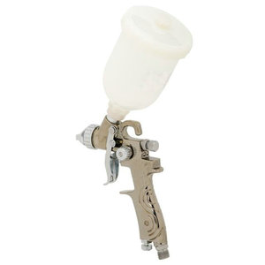 Pistola de Pulverización Neumática <span class=keywords><strong>Mini</strong></span> K-350 para Venta al por Mayor, Boquilla de 0.8mm, Vaso de 250ml para Aplicaciones de Jardinería - Product Image 2