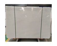 Dalle de marbre blanc cristal du Vietnam en pierre blanche importée naturelle chaude pour la conception de comptoir