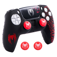 Coque de protection pour manette de jeu, résistante aux rayures, aux chutes et à l'usure, thème personnalisé, autocollant en silicone P5 pour joystick