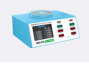 <span class=keywords><strong>RL</strong></span>-304P RELIFE 304D 304Q 304S304N 304R 309AW Chargeur intelligent à affichage numérique USB à 6 ports pour tous les téléphones mobiles et les tablettes - Product Image 2