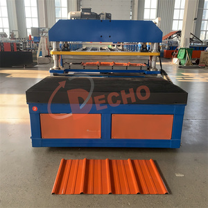 Laminoir continu non-stop pour toiture en <span class=keywords><strong>m</strong></span>étal formage de tôles en aluminium avec roulements et engrenages de composants de base - Product Image 2
