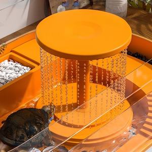 Braziliaanse Schildpad Tank Plastic Zonnebak Platform Speciaal Voor Thuisgebruik Viskweek In De Woonkamer Voor Schildpaddenhuisvilla - Product Image 3