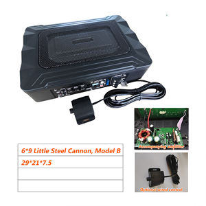 Amplificatore <span class=keywords><strong>Subwoofer</strong></span> Attivo Portatile Newnavi DC 12V Mini per Auto <span class=keywords><strong>150W</strong></span> RMS Ultra-Sottile Bobina Singola 20-20kHz - Product Image 6