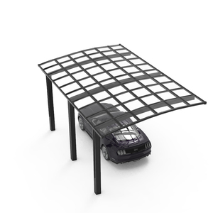 Stable Auvent En Plastique Balcon Porte Fenêtre Étanche Auvent Polycarbonate Pluie <span class=keywords><strong>Soleil</strong></span> Auvents Carports - Product Image 2