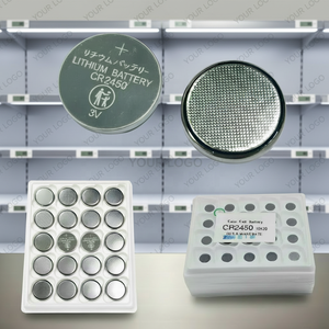 Pile bouton jetable au lithium CR 2450 2477 <span class=keywords><strong>2430</strong></span> <span class=keywords><strong>3V</strong></span>, pack de piles au lithium CR2450 pour étiquettes électroniques de rayonnage - Product Image 6