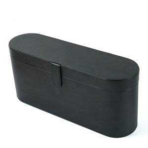 Boîte de rangement ovale en cuir PU pour sèche-cheveux <span class=keywords><strong>Dyson</strong></span>, <span class=keywords><strong>coffret</strong></span> cadeau personnalisable, modèle d'appareil ménager numérique BL-4210, commande personnalisée acceptée - Product Image 5