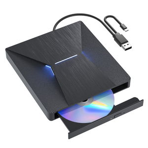 Graveur Blu-ray externe USB 3.0 et Type-C, <span class=keywords><strong>lecteur</strong></span> Blu-ray externe, graveur de <span class=keywords><strong>CD</strong></span>/DVD et <span class=keywords><strong>lecteur</strong></span> Blu-ray pour PC - Product Image 1