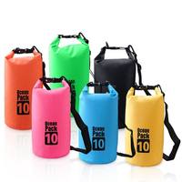 Sac de voyage étanche en toile PVC 500D, sac de sport durable pour activités de plein air, sac étanche de haute qualité