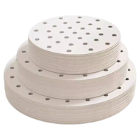 Papiers de cuisson ronds, en silicone alimentaire épais, pour four, cuiseur vapeur et barbecue