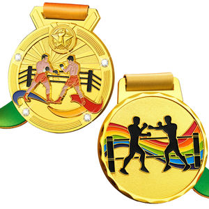 Diseño del fabricante personalizado Metal Marathon Running Finish Soccer <span class=keywords><strong>Football</strong></span> Sport Award Medallas Trofeos y placas - Product Image 6