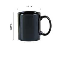 Mug souvenir en porcelaine haute brillance avec illustration personnalisée d'attractions touristiques pour le marketing de destinations, les cadeaux hôteliers et les programmes d'entreprise