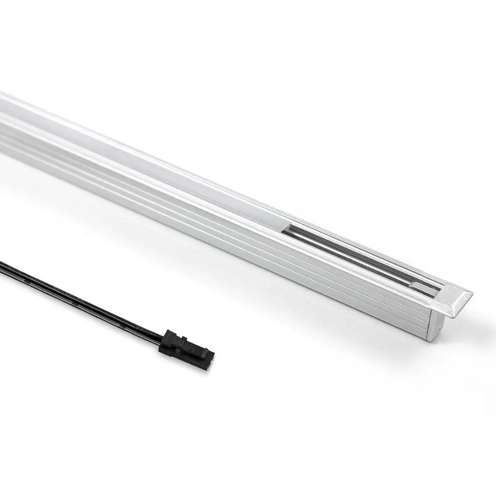 7 * 7Led Bar illuminazione barra interna a LED sotto l'armadio per la copertura della cucina di casa trasformatore bianco luminoso lampada collegamento interruttore a parete