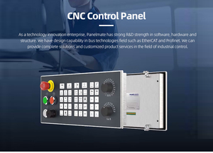 Panelmate panel21190e CNC Bảng điều khiển ethercat hoạt động Bàn phím công nghiệp HMI thành phần tự động hóa - Product Image 3
