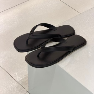 Tongs d'été de luxe originales à bout ouvert, antidérapantes, à rayures, pour l'extérieur, vente en gros - Product Image 3
