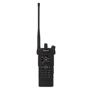 HAMGEEK APX-8000 12W Radio bi-bande VHF UHF talkie-walkie noir avec micro portable + câble de programmation - Product Image 4