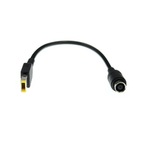 Adaptateur de câble convertisseur rond vers carré 7,9*5,5 mm pour chargeur Lenovo Adaptateur d'alimentation